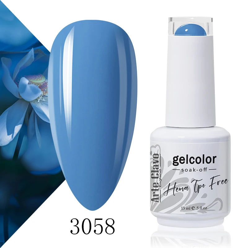 Arte Clavo Blue Nails Candy Party Nude Gel Nail Polish 2026 Mint