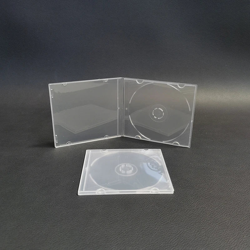 Readstar Transparent PP Ultrathin Standard DVD Case CD Package Qme
