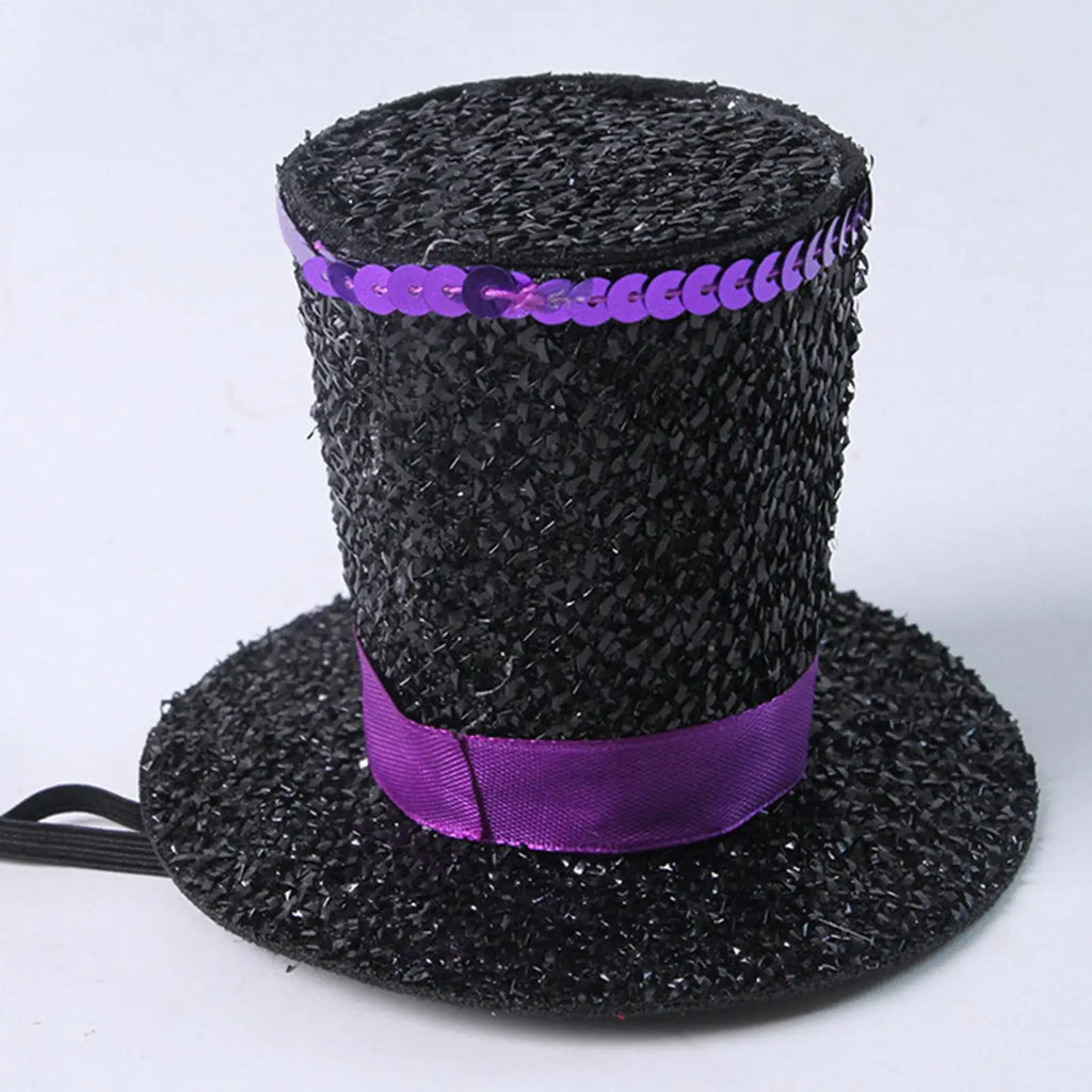 Witch Hat Pet Funny Spider Outfit Halloween Dog Holiday Outdoor Party Qme