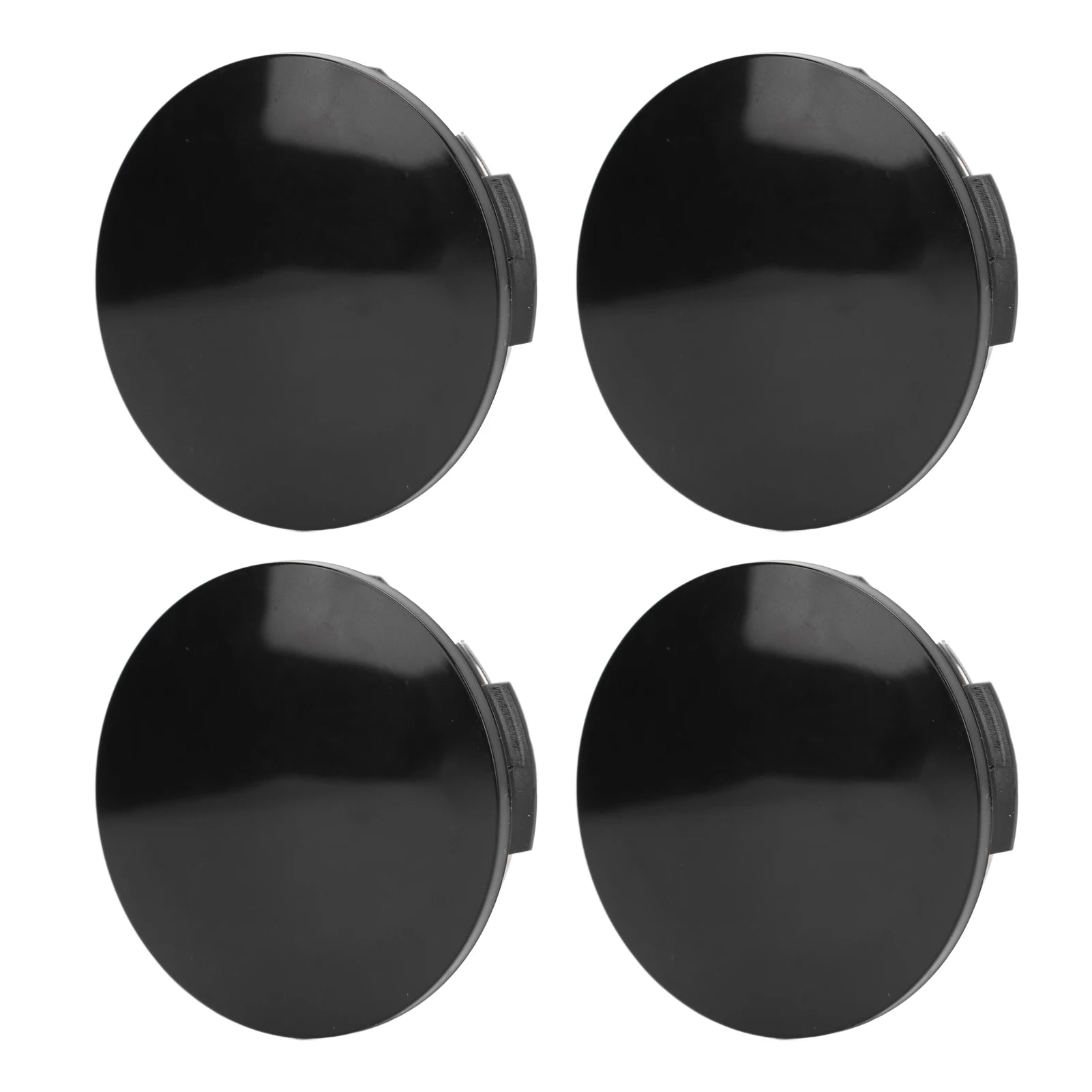 57MM Universal Car Wheel Center Caps with Metal Clamps, 4-Pack, Essential Wheel Accessory Easy to Install Qme