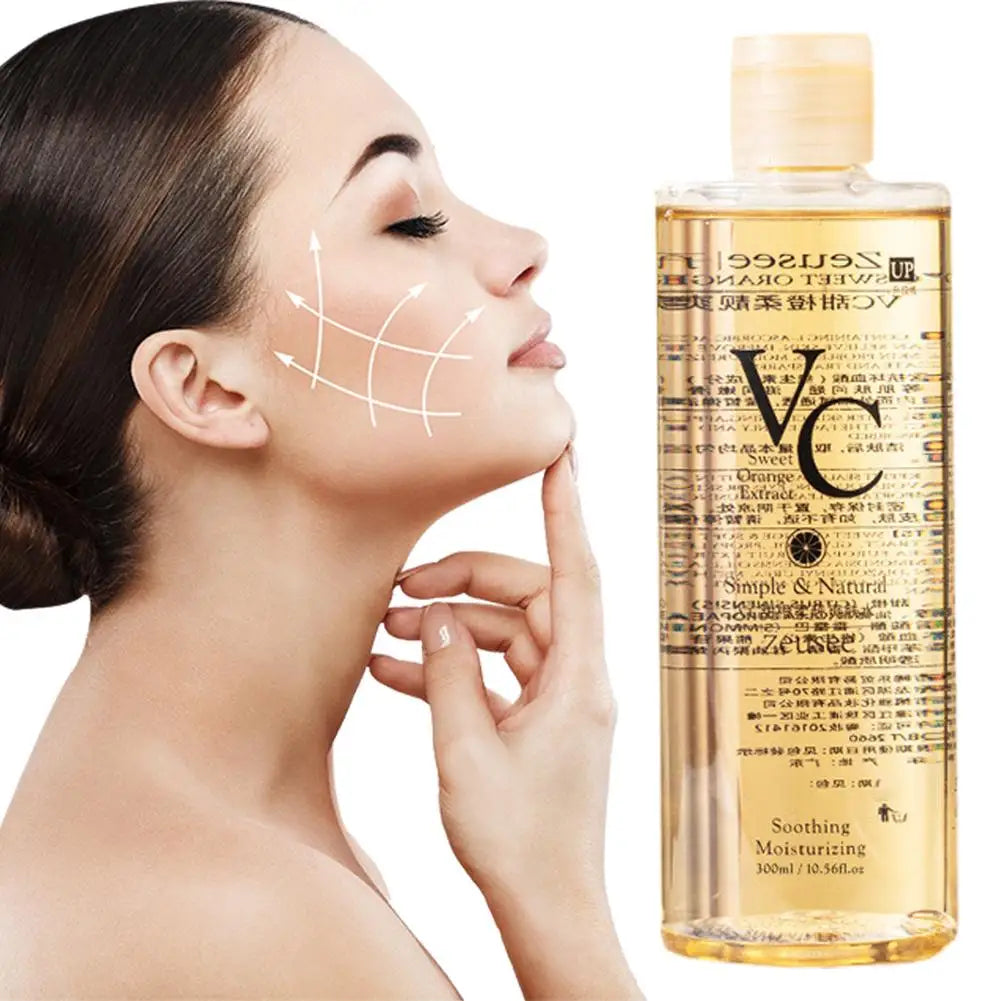 Face Toner Lotion Natural Almond Vitamin E Soothing Repairing Skin Qme