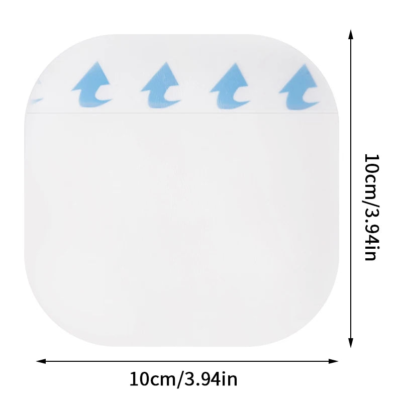 1 Self-adhesive Patches Hydrocolloid Dressing Invisibility Breathable Qme 10x10cm 1Pc