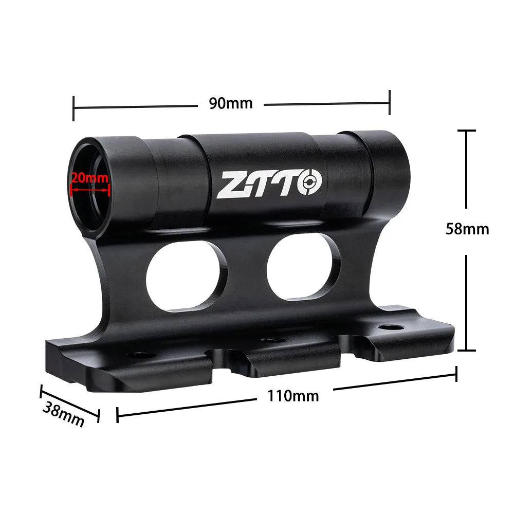 ZTTO Bike Fork Mount Quick Release Thru Axle Carrier Front Fork Block Car Roof Rack Support Bicycle Stand Holder Mtb Accessories Qme
