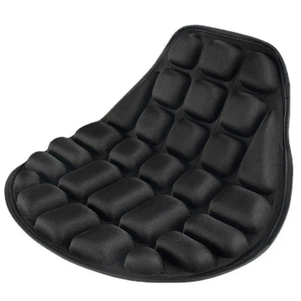 HOT SALE Motorcycle Seat Cushion Black Foam Soft Comfortable Breathable Seat Covers Mats Motorcycles Electric Bike Qme Default Title