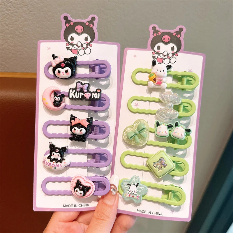 Clow Mi Cartoon Hair Clips Cute Accessories Students Side Bang That Qme