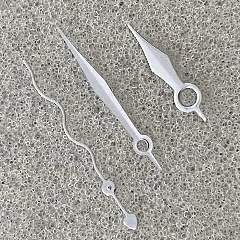 NH35 Hands Curly Ripple Hands Gold Rose Silver No Luminous Watch Needle Suitable For NH35 NH36 4R 7S Movement Qme