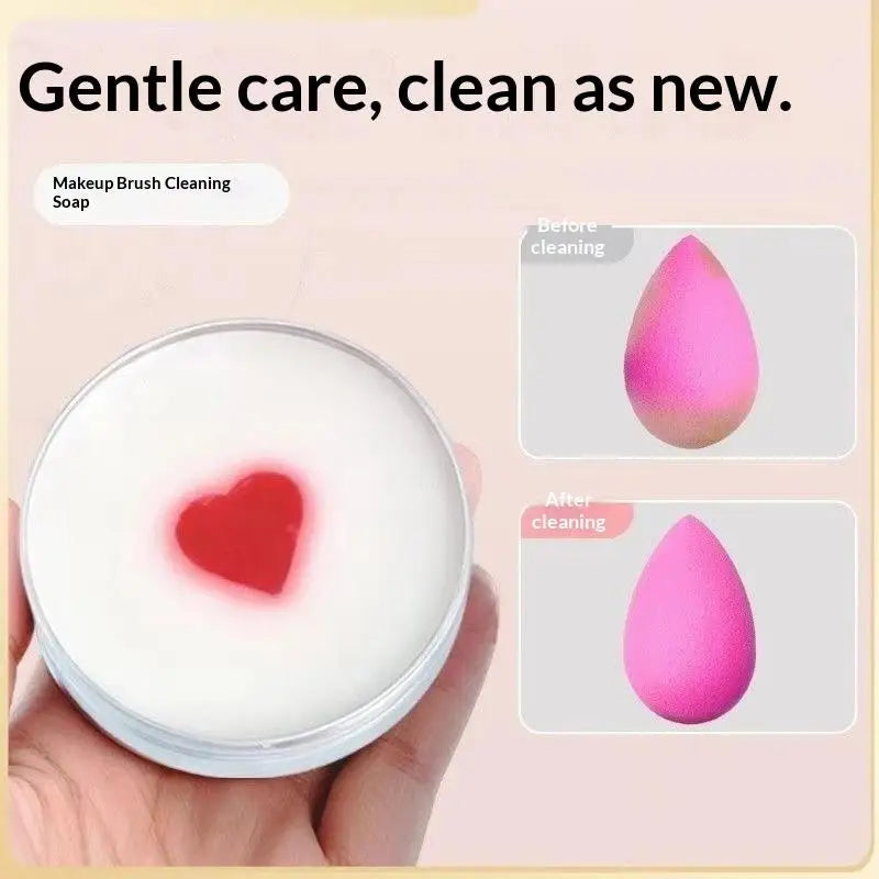 Portable Makeup Brush Cleaner Soap Multi Functional Washing Reusable Qme