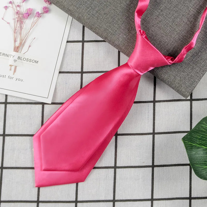 Children's Double-layered Small Bow Tie Baby's Elegant Scarf Cute Qme rt-12