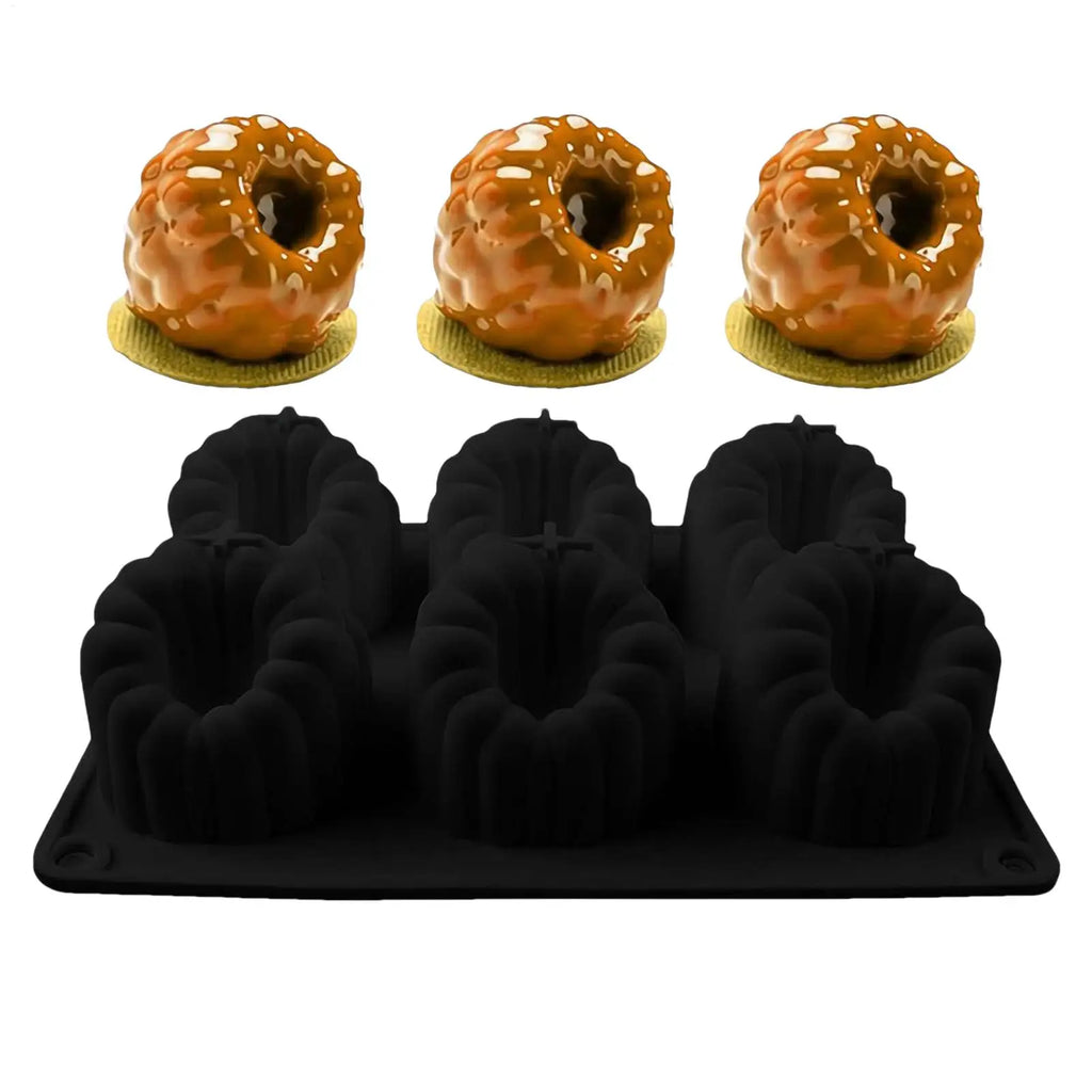 Raspberry Mold 3D Raspberry Shape Cake Decoration Mould 6 Cavity Fruit Pastry Molds for Home Kitchen Baking Pastry Bakery Qme