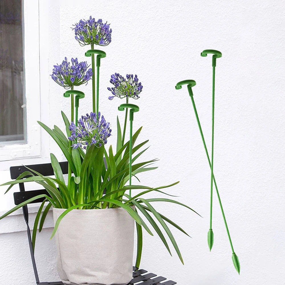 Shaped Support Pole, Flower Stand, Support Plant, Potted Plant, Fixed Flower, Anti Lodging And Leaf Protection Frame Qme