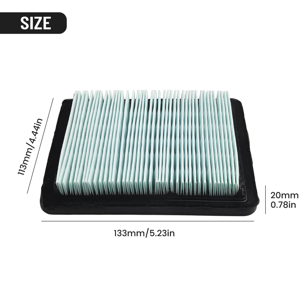 2 Pcs Air Filter For Honda HRX 537 HRB 535 HRD 536 IZY 53 HRG 536 Service Kit Lawn Mower Accessories Garden Parts Qme