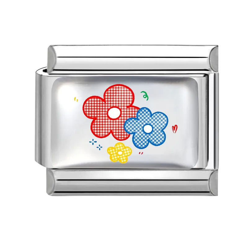 Fashion Women Men Y2k Colorful UV Heart Cat Sun Butterfly Italian