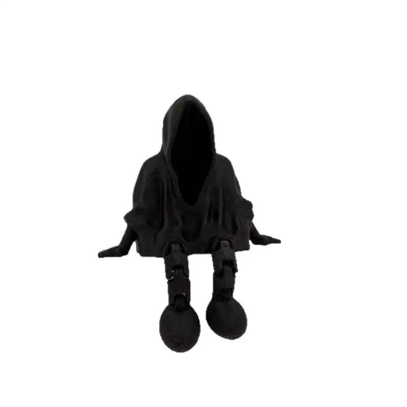 Ghost Statue Ornament Faceless 3D Printed Gothic Death Home Decoration Qme