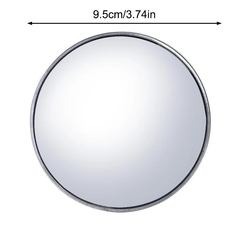 Mini Round Mirror Reflective Spherical Portable Wide-angle Lens Qme 95mm