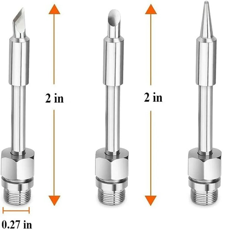 510 Interface Soldering Iron Head Mini Portable Tip Accessories Tool Qme