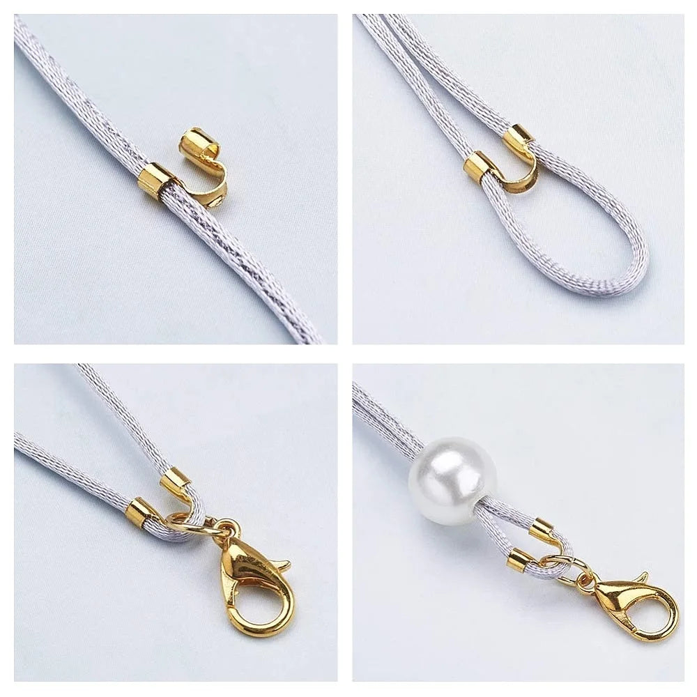 PandaHall 50pcs Ion Plating(IP) 316 Surgical Stainless Steel Wire Guardian, Golden, 6.3~7x4.5~5x1.5mm, Hole: 0.7mm Qme