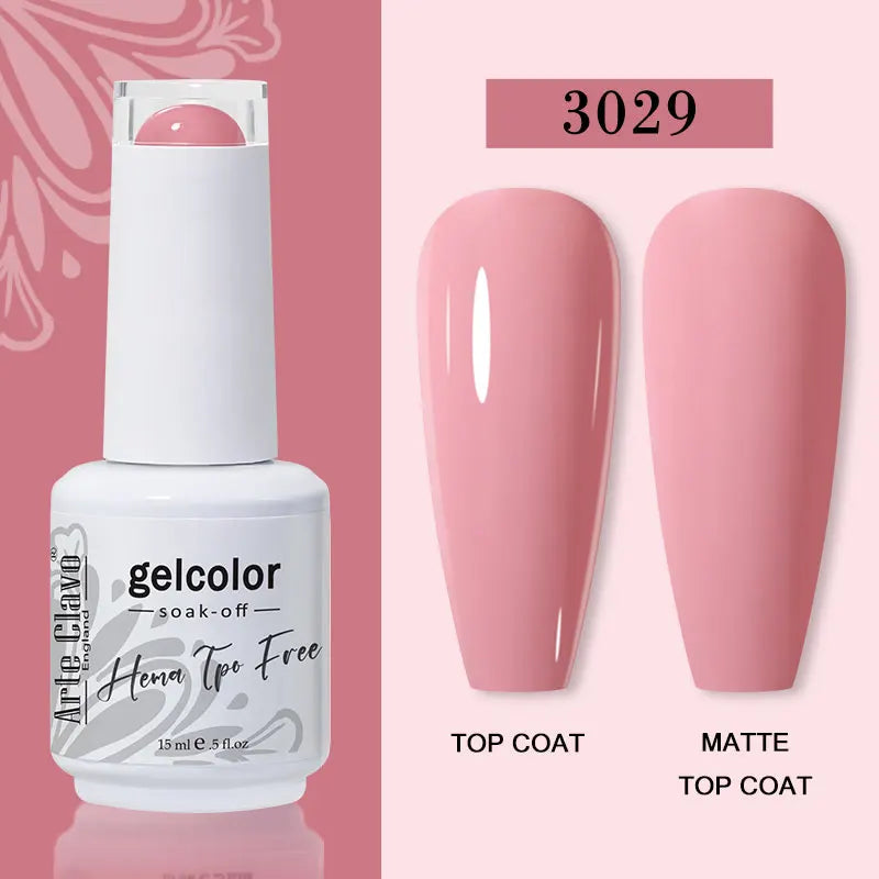 Arte Clavo HEMA TPO Soak Off UV LED Nail Gel Polish 108 Colors
