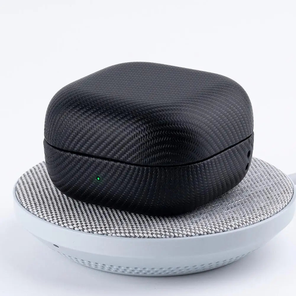 for Samsung Galaxy Buds 4 Pro Leather Headphone Protective Case With Shock-absorbing Full Cover Shell Qme