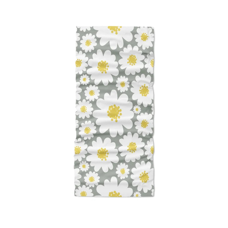 Fashion Daisy Series Headscarf Ladies Outdoor Sweat-wiping Dust-proof Qme style17 One Size >8Y