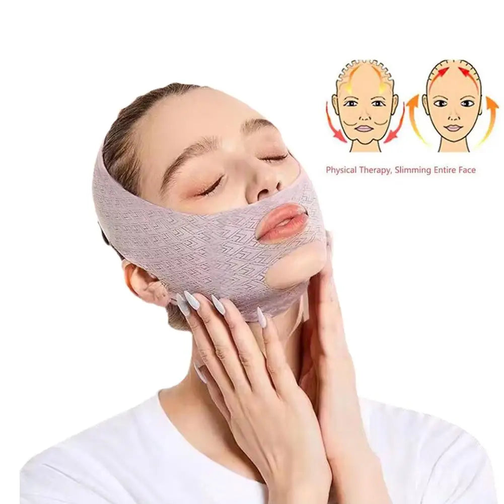 Chin Cheek Slimming Bandage V Line Lifting Mask V Shaper Face Lift Sleeping Mask Anti Wrinkle Strap Band Beauty Health Qme 1pc China