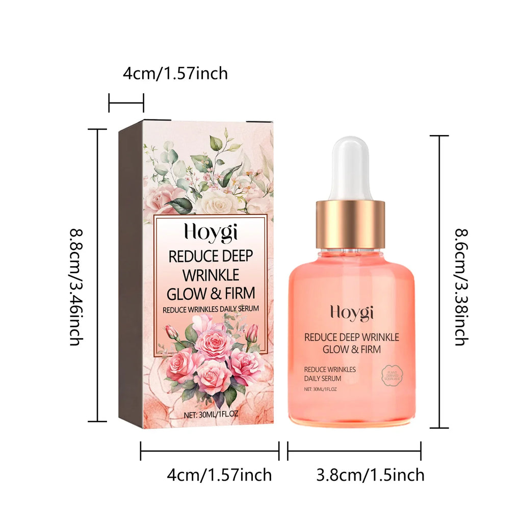 Rose Serum Hydration Shrink Pore Oil Control Anti Aging Brightening Rejuvenation Improve Dryness Vitamin C Firming Essence Qme