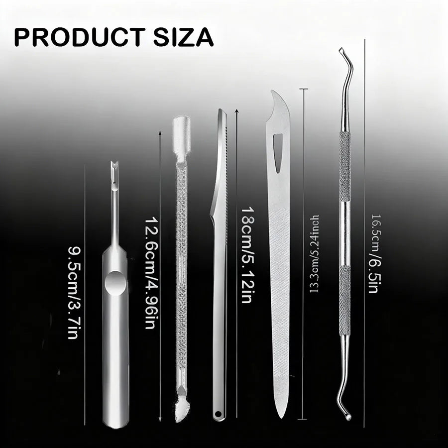 Nail Professional Stainless Steel Cutter Scissor Nippers Muti Qme