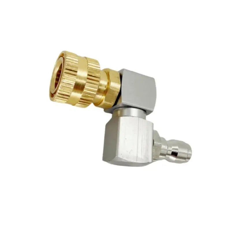 360° Rotatable Jet Nozzle - 1/4" Quick Connect Adapter, Leak-Proof Water Saving For Car Cleaning Qme A1