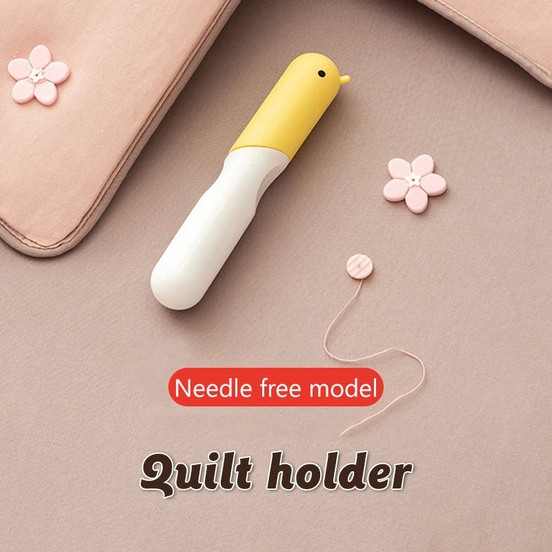 One Button Unlock Duvet Cover Fastener Clip Anti Slip Blanket Buckles Qme