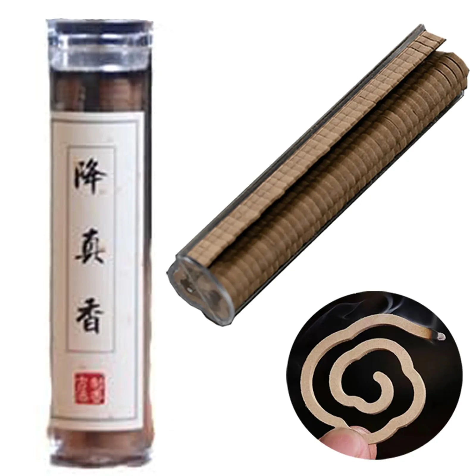Small Xiangyun Coil Incense Non-stick Powder Ambergris Sandalwood Agilawood Home/Indoor/Deodorant Household Incense Qme E