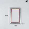 Aluminum Silk Screen Printing Frame T Shirt DIY Home Business Qme 2030cm No plug