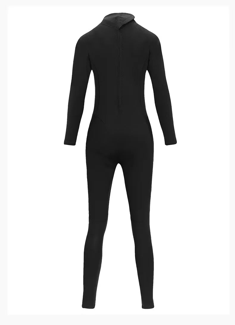 Neoprene Wetsuit Men Scuba Diving Full Suit Spearfishing Swimwear Snorkeling Surfing One Piece Set Winter Keep Warm Swimsuit Qme