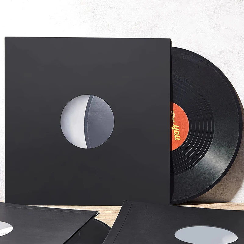 Vinyl Records Sleeves LP Record Cover Resealable Outer Composite Qme