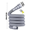 3 4 5m Caravan Sewer Pipe Foldable RV Trailer Hose Adjustable Adapter Qme 4 meters