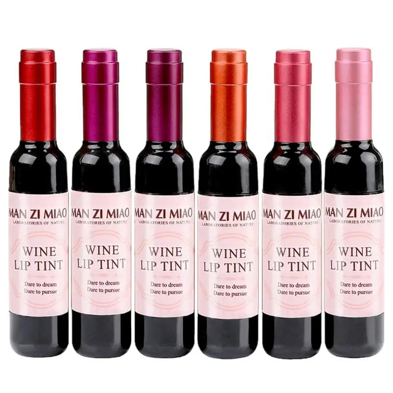 Wine Bottle Lip Stains Gloss Stain Mini Matte Bottles Sticks Tint Qme