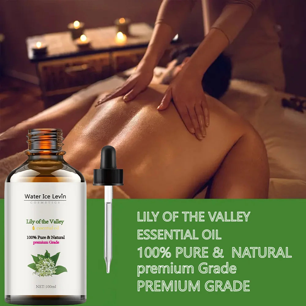 lily of the valleyessential oil face and body skin care essential oil moisturizing massage essential oil Qme