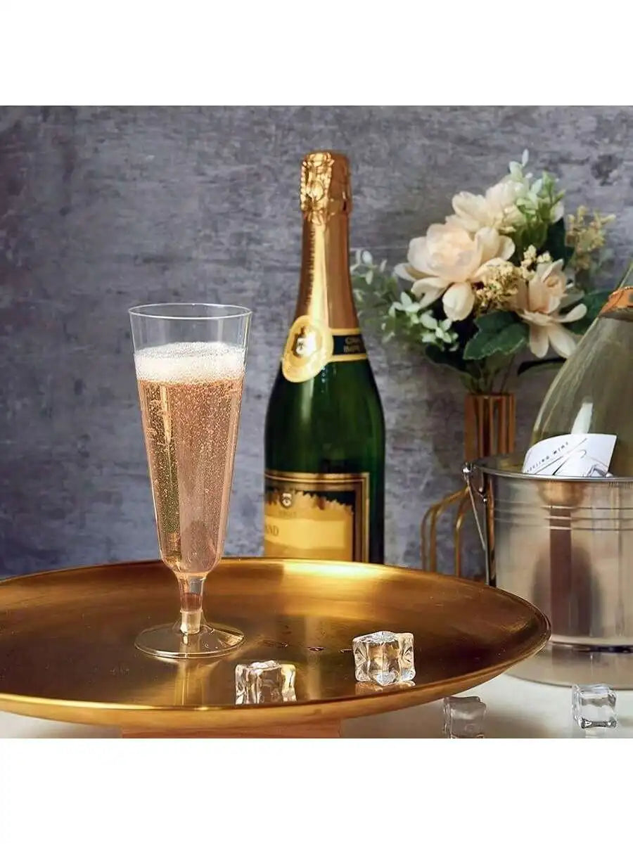 Clear Champagne Flute Suitable Parties Weddings Mimosa Bars Toaster Qme