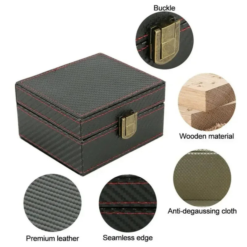 1Pcs Mobile Phone Box Car Keyless Signal Blocker Anti-Theft Faraday Box Key Fob Protector Radiation-proof Safety Qme