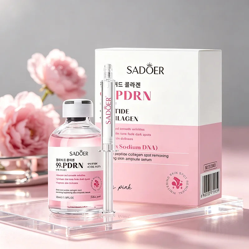 Salmon Pink Peptide Collagen Egg Essence Multi Fade Dull Deeply Qme