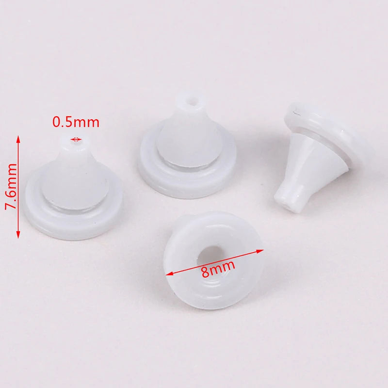 50PCS Shower Accessories Shower Head Silicone Sprinkler Head Spout Top Spray Parts Parts Shower Silicone Water Qme 50PCS