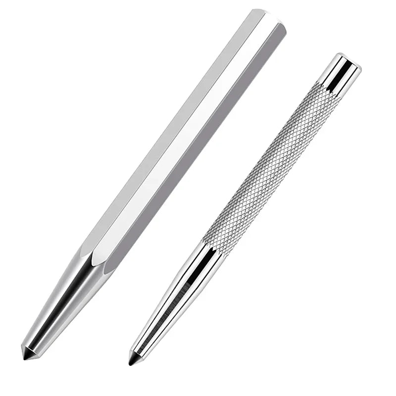 Centre Punch Metal Hardened CR-V Steel Spot Dot Center For Metal Positioning Drill Hole Bit Drill Locator Hole Punch Hand Tools Qme