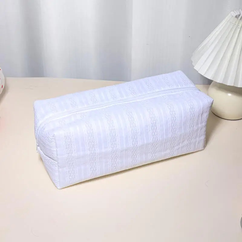 Padded Cosmetic Bag With Large Capacity Hair Dryer Storage Pouch Portable Hair Styling Tools Separate Compartments With Zipper Qme
