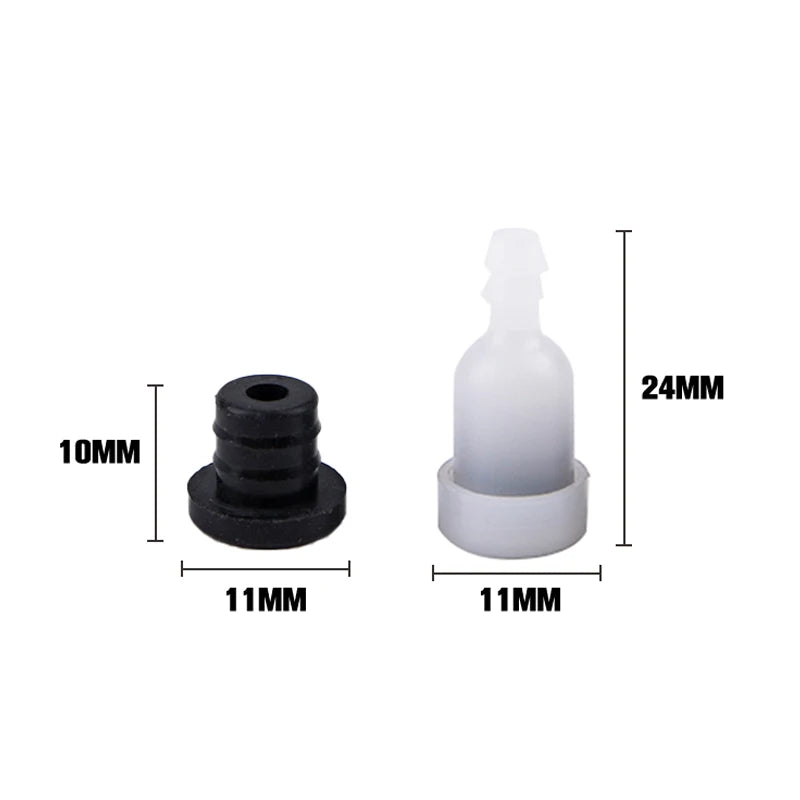 New 5Pcs Fuel Tank Breather Vent Air Check Valve For Chainsaw Brush Cutter 4500 5200. Qme