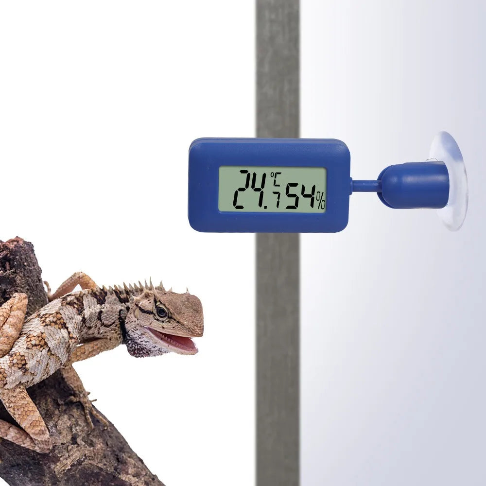 Mini LCD Digital Thermometer Hygrometer Indoor Temperature Sensor Qme Blue
