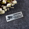 Aluminum Watch Video Surveillance Warning Sign Private Camera Qme D