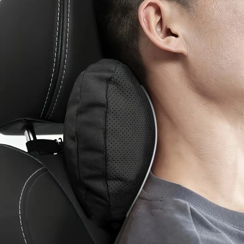 High-end car seat headrest - Ergonomic neck support design. It is a holiday gift for drivers and passengers Qme