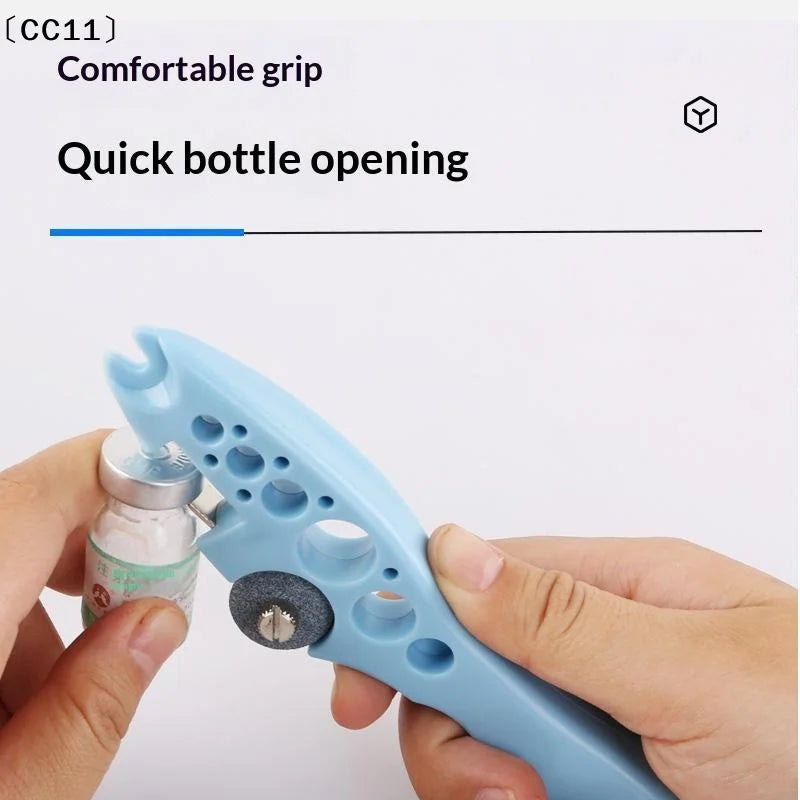 Multifunctional Ampoule Opener Grinding Wheel Non Slip Handle Perfect Qme
