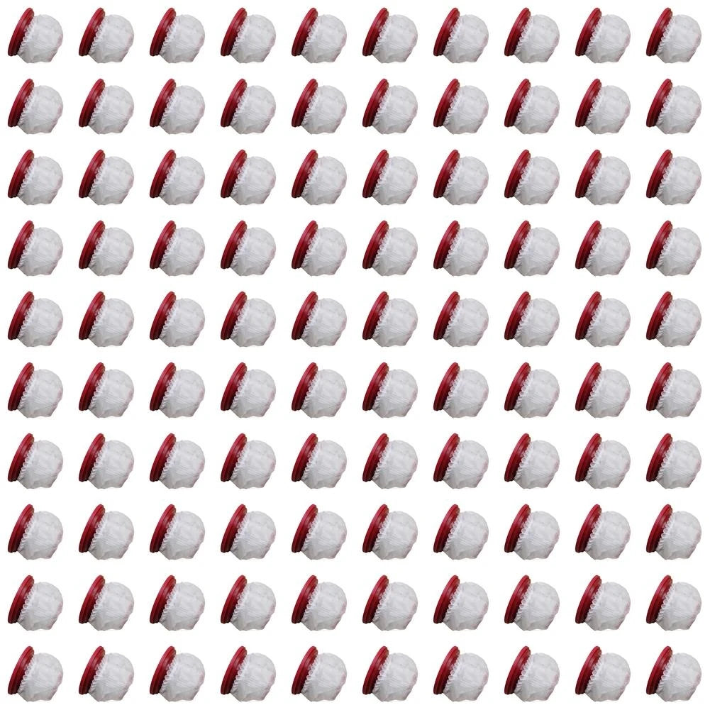 100PCS Disposable Vacuum Cleaner Filter Protective Cover Washable For Handheld Vacuum Cleaner Non-woven Fabric Filter Qme
