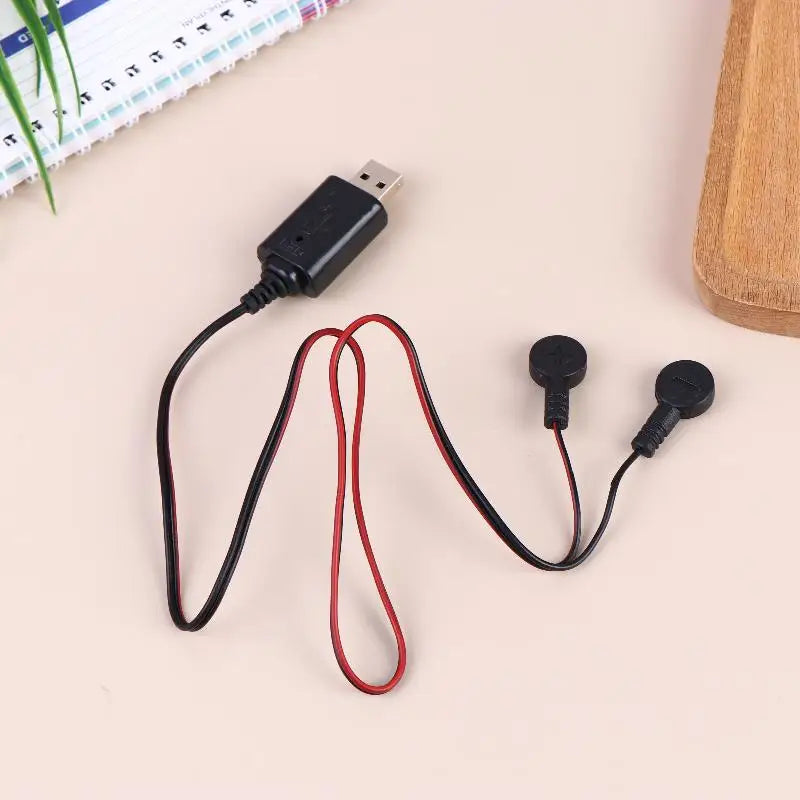 Universal Magnetic Lithium Battery Charging Cable 3 7V 4 2V Flexible Qme
