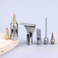 1Pc Portable Soldering Iron Kit 1300 Celsius Welding Pen Burner Blow Torch Gas Soldering Iron Cordless Butane Tip Tool. Qme 6PCS