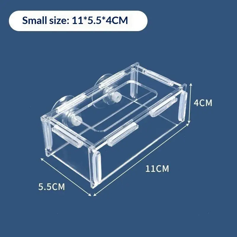Fixed-point Fish Food Feeder Aquatic Aquarium Accessories Hanging Qme A1